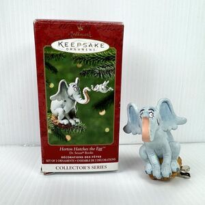 Hallmark Dr Seuss Horton Hatches The Egg Ornament 2001 Boxed